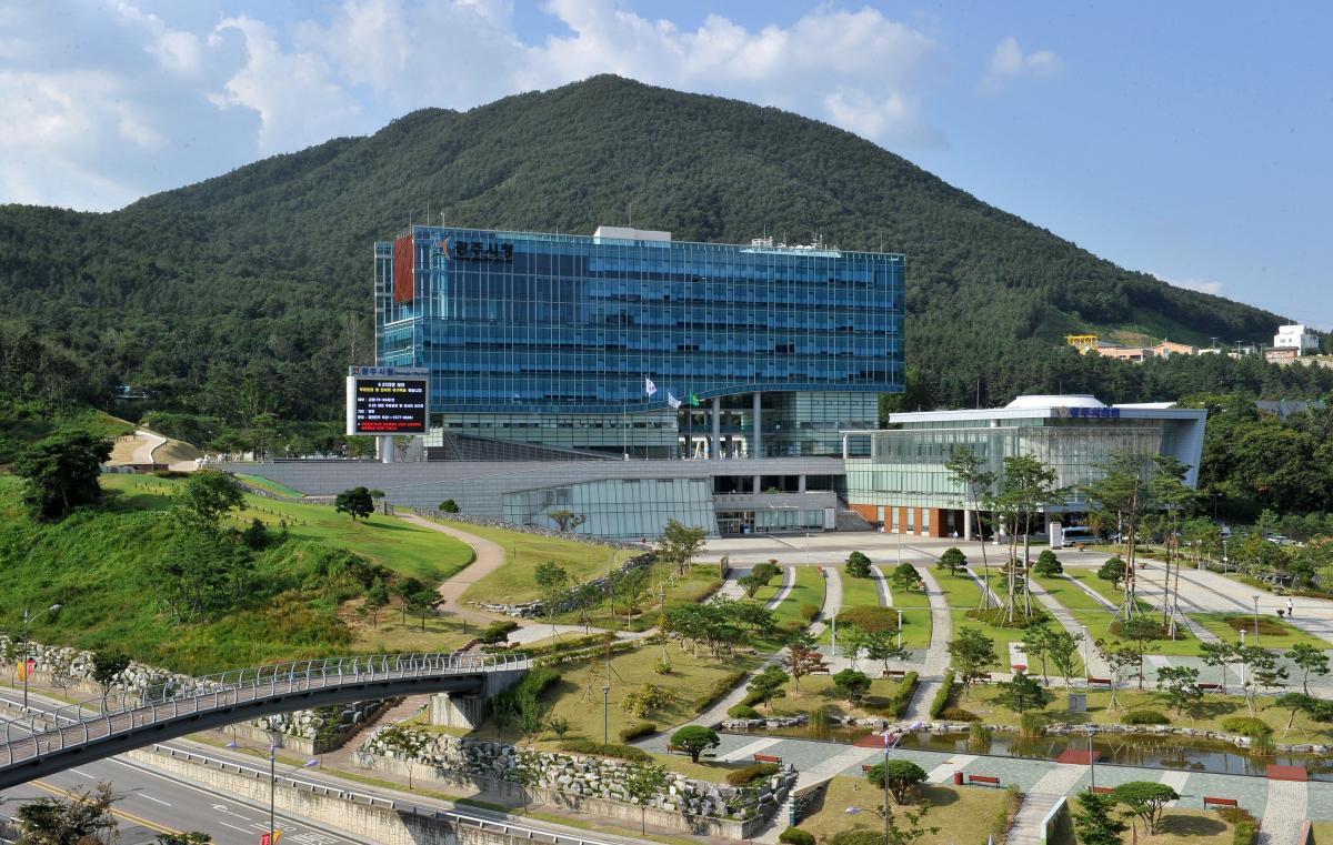 광주시청 전경 사진